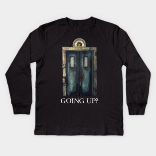 Going Up? Kids Long Sleeve T-Shirt